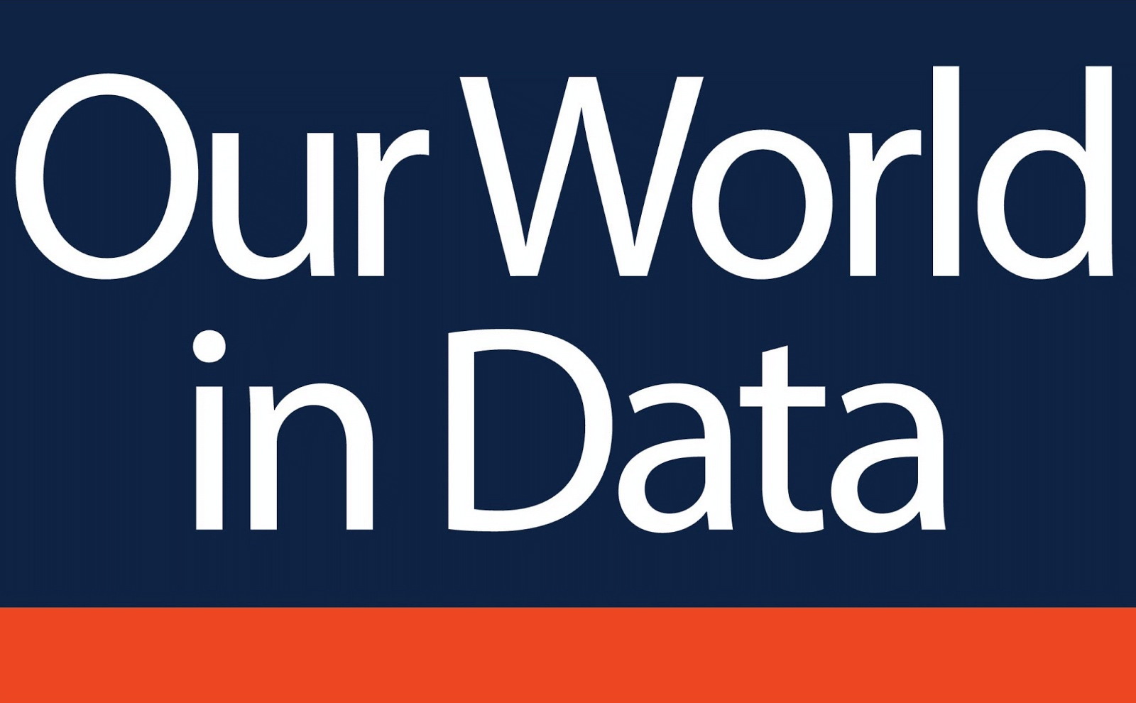 The wordmark for Our World In Data